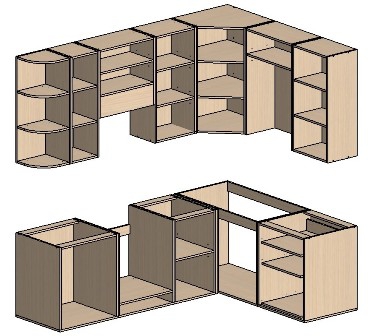 Г-образные (кухонные шкафы своими руками)