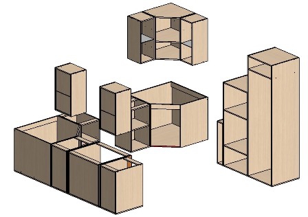 Самостоятельная сборка кухонных коробов